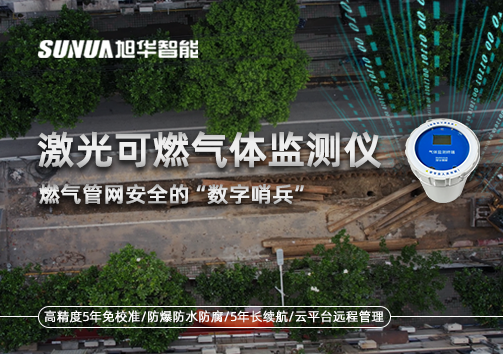 燃气管网安全的“数字哨兵”：激光可燃气体监测仪
