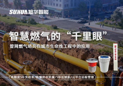 智慧燃气的“千里眼”：管网燃气哨兵在城市生命线工程中的应用